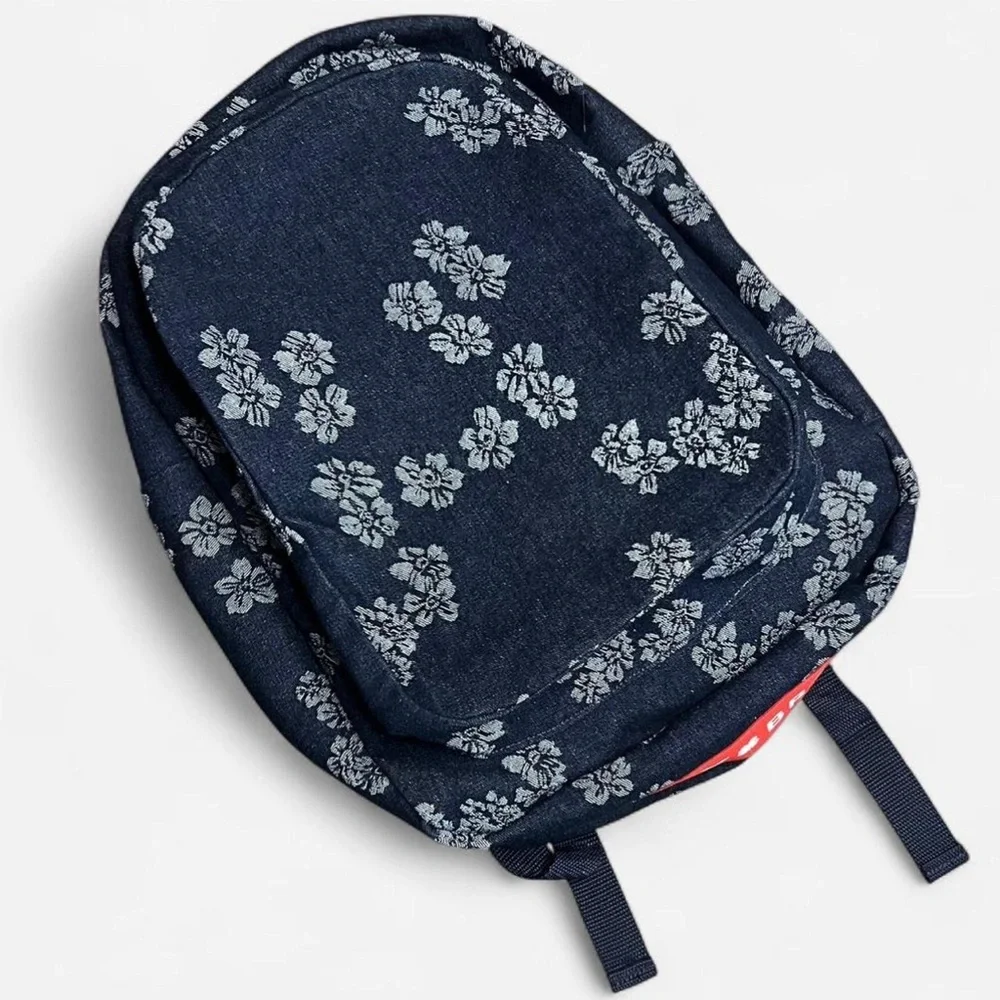 Lucky Brand denim floral Backpack Size Large‎